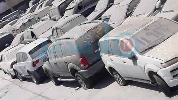صورة حصرية من سيارات مزاد القاهرة