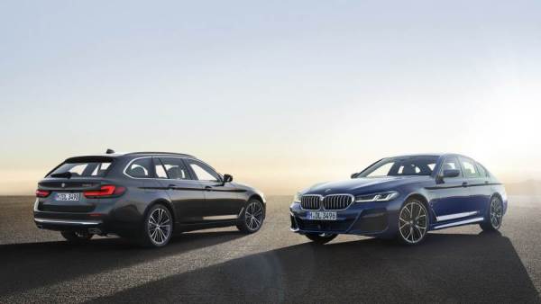 BMW الفئة الخامسة الفيس ليفت 2021 الجديدة