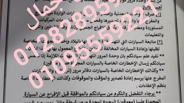 قرار جديد لترخيص سيارات المعاقين