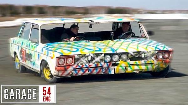 لحام اثنين من سيارات لادا معا