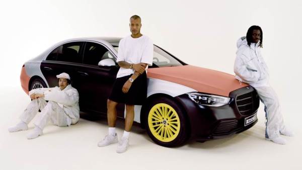 ملابس من الايرباح القديم من مرسيدس