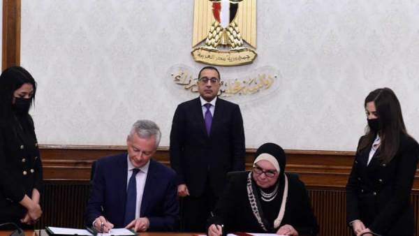 توقيع إعلان نوايا بين مصر وفرنسا اليوم