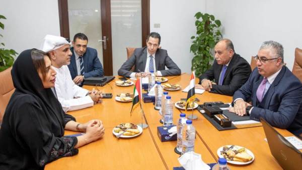 رئيس اقتصادية قناة السويس يلتقي رئيس القطاع الدولي لموانئ أبو ظبي لبحث التعاون خلال الفترة المقبلة.