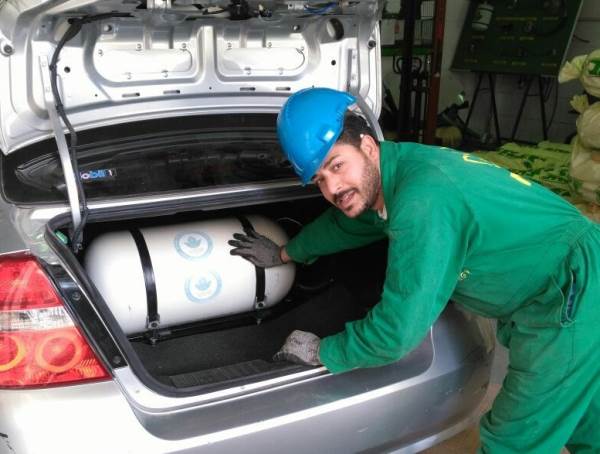 الغاز الطبيعي في السيارات 