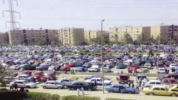 سوق السيارات المستعملة بمدينة نصر