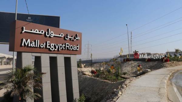 الإفتتاح الرسمي لتطوير طريق مول مصر أمام حركة المرور
