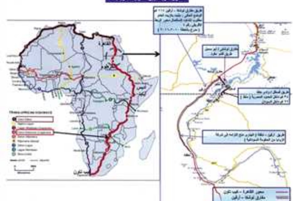 طرق مصر للربط مع أفريقيا