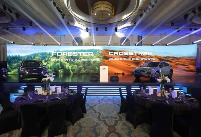 سوبارو كروستريك وفورستر