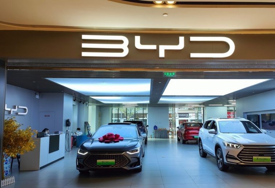 صالة عرض BYD في اوروبا