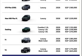 قائمة أسعار سيارات جيتور