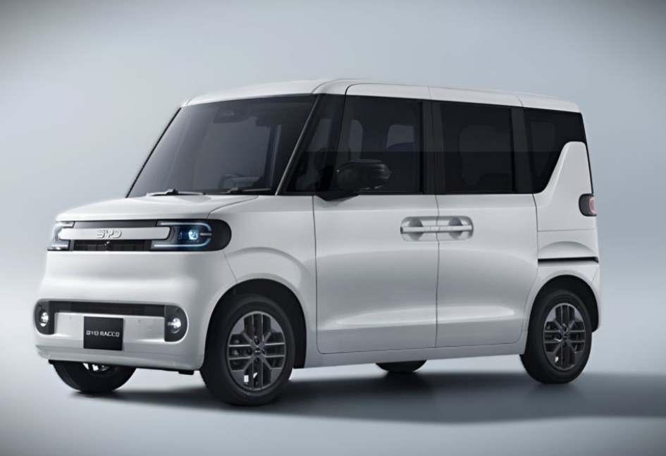 سيارة بي واي دي الصغيرة الجديدة في اليابان