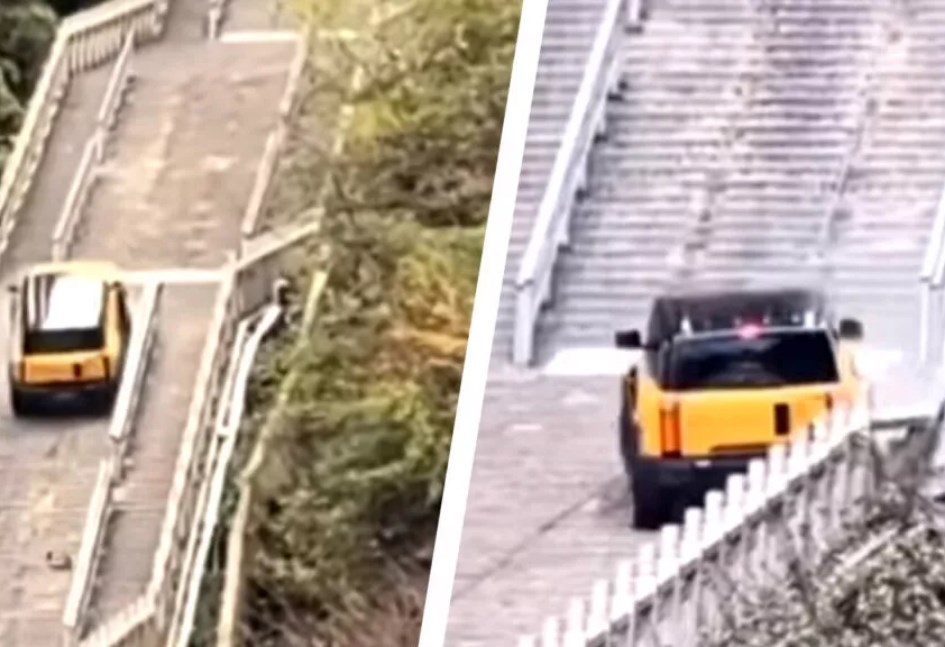 شيري فولوين X3L تفشل في اختبار صعود درج بوابة السماء الصينية