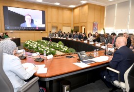 لقاء مجموعة فولكس فاجن مع كامل الوزير اليوم