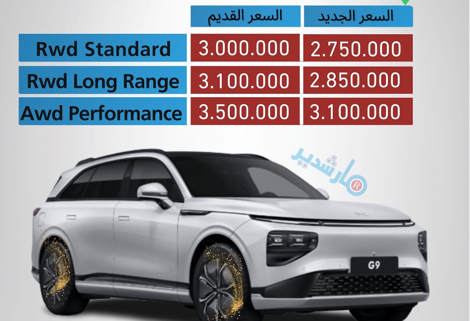 أسعار إكسبنج G9