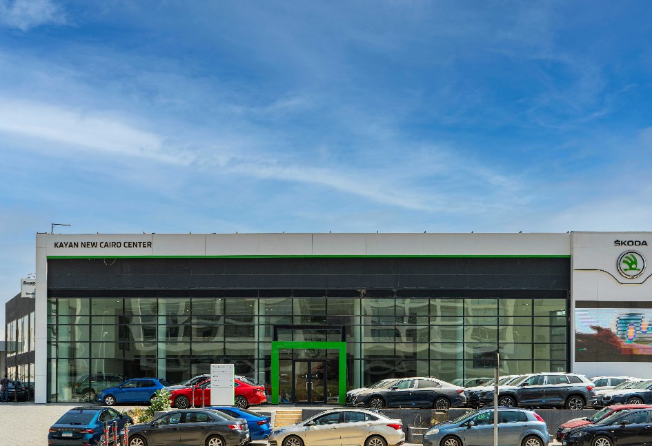 صالةعرض كيان ايجيبت الخاصة بسكودا