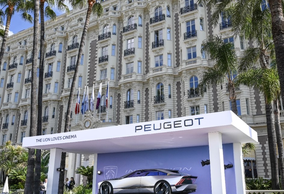 بيجو الفرنسية دعمت مهرجان كان