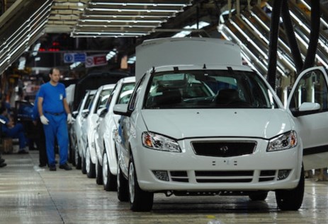 صناعة السيارات في ايران