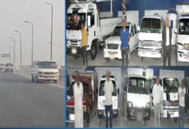 ضبط سيارات للسير عكس الاتجاه علي الاقليمي