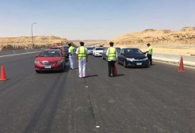 حملات مرورية علي الطرق