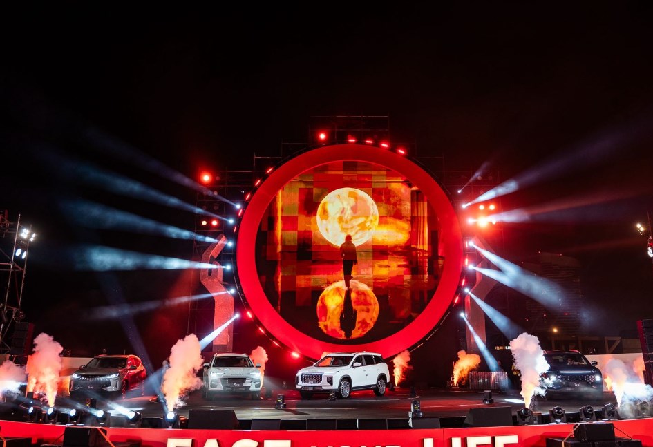 من حفل اطلاق علامة سوايست