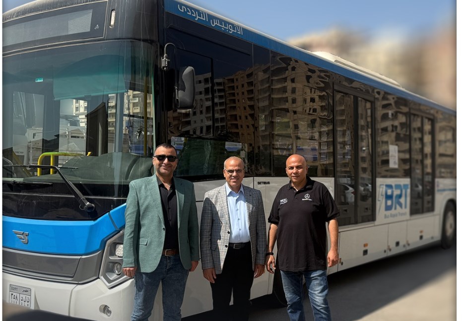 MCV تتولي صيانة الأتوبيس الترددي في مصر