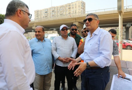 بدء أعمال انشاء محور الاخلاص