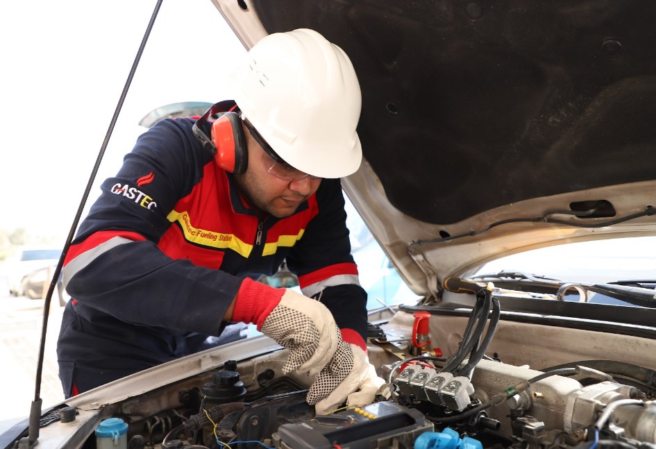 تحويل السيارات للغاز