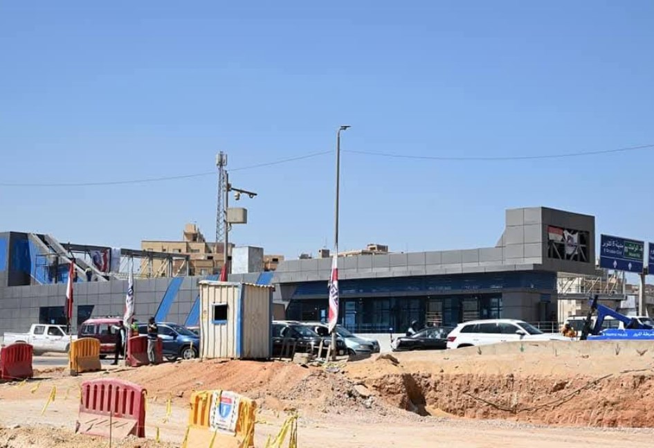 تفقد محطة الأتوبيس الترددي في تقاطع طريق الفيوم وطريق الواحات 