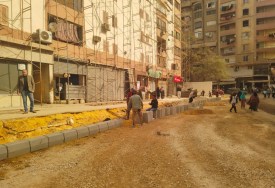 توسعة اليوترن بين مصطفي النحاس ومتولي الشعراوي