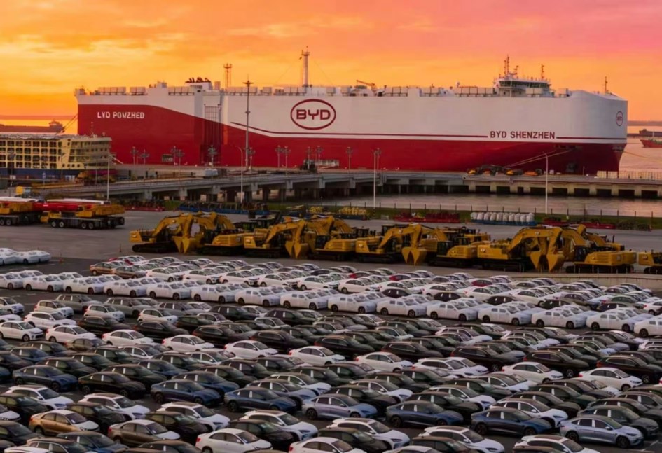 شحن السيارات الصينية للتصدير