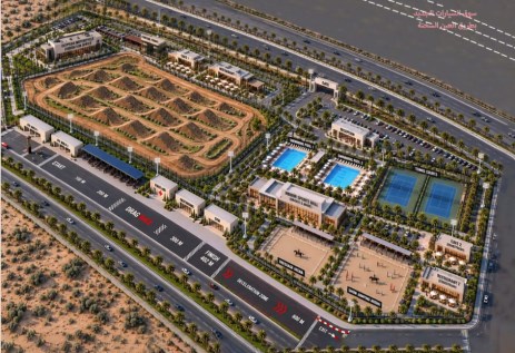 صور تخيلية لأول مضمار مصري لسباقات الموتوكروس