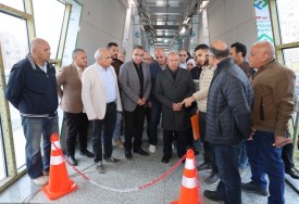 كامل الوزير يتفقد مشروع الأتوبيس الترددي