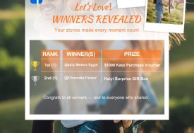 فوز وكيل كايي مصر بمسابقة للشركة الأم