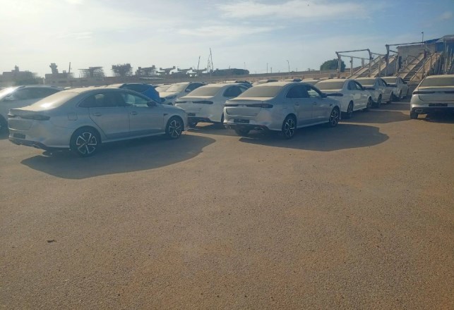 وصول سيارات كايي E5 لمصر