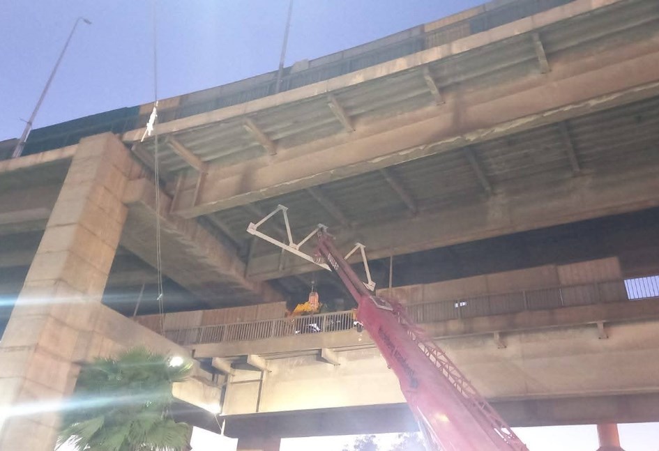 تدعيم كوبري أكتوبر 