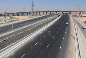 غلق طريق الواحات