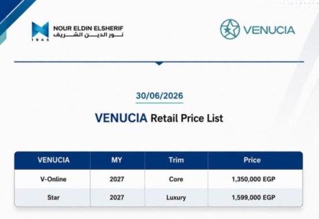 أسعار سيارات فينوشيا بمصر