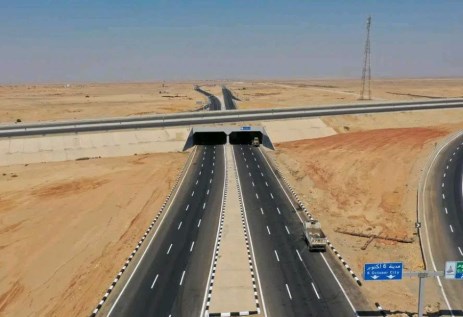 مشروع تطوير وازدواج طريق 6 أكتوبر الواحات