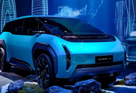سيارة BYD الاختبارية Ocean-V في معرض بكين 2026