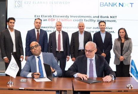 توقيع العقد بين ESI وبنك Nxt