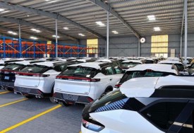 السيارات في ميناء دمياط